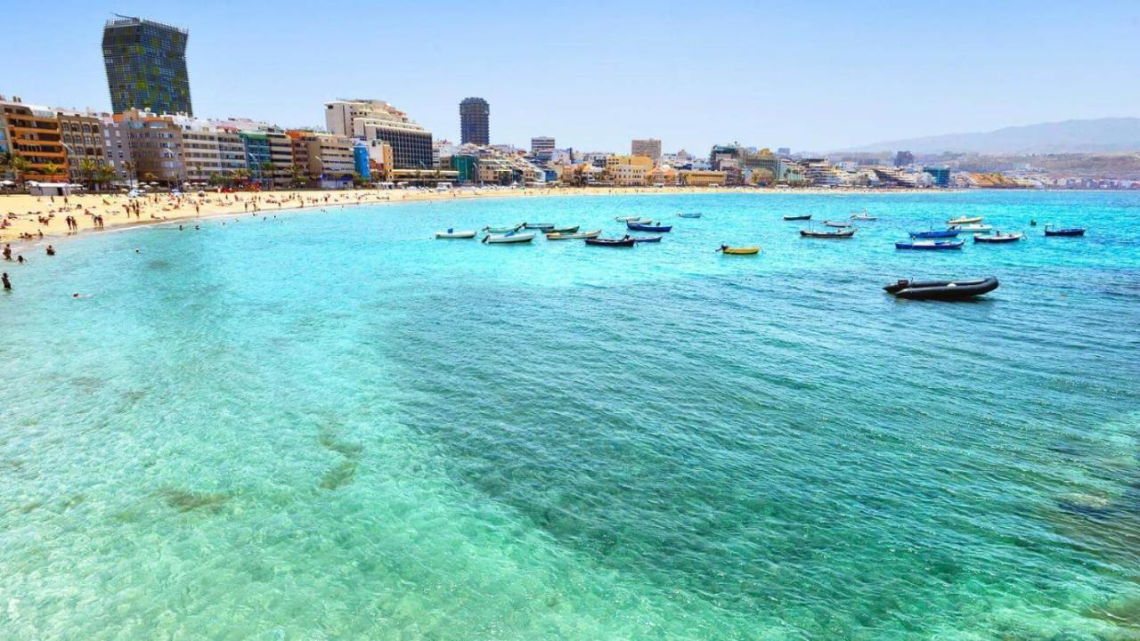Estudio Con Terraza Vista Mar Las Palmas de Gran Canaria Zewnętrze zdjęcie