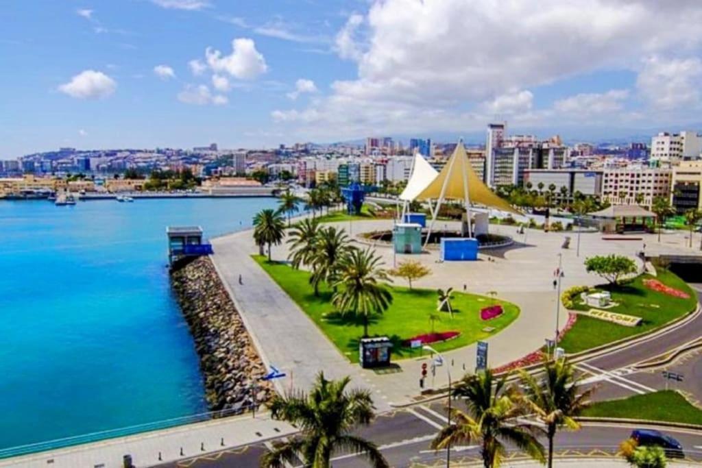 Estudio Con Terraza Vista Mar Las Palmas de Gran Canaria Zewnętrze zdjęcie